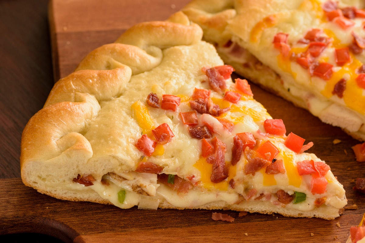 Order Dairy-Free Cheese Chicken Bacon Stuffed- Baking Required food online from Papa Murphy's Pizza store, Salt Lake City on bringmethat.com