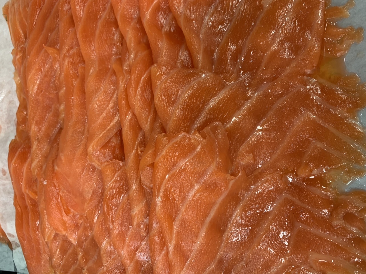 Order 1/2 lb. Nova Lox food online from The Kibitz Room store, Cherry Hill on bringmethat.com