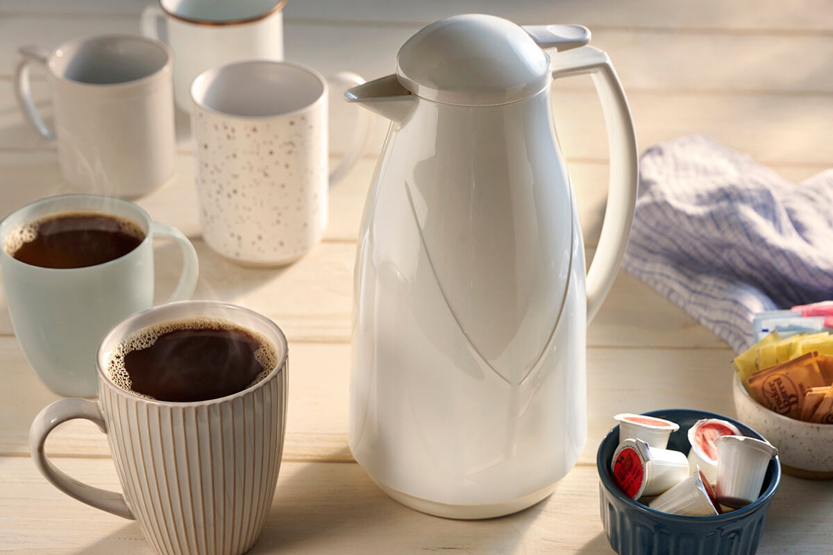 Order Freshly Brewed Premium Coffee (96 oz.) food online from Cracker Barrel store, Rochester on bringmethat.com