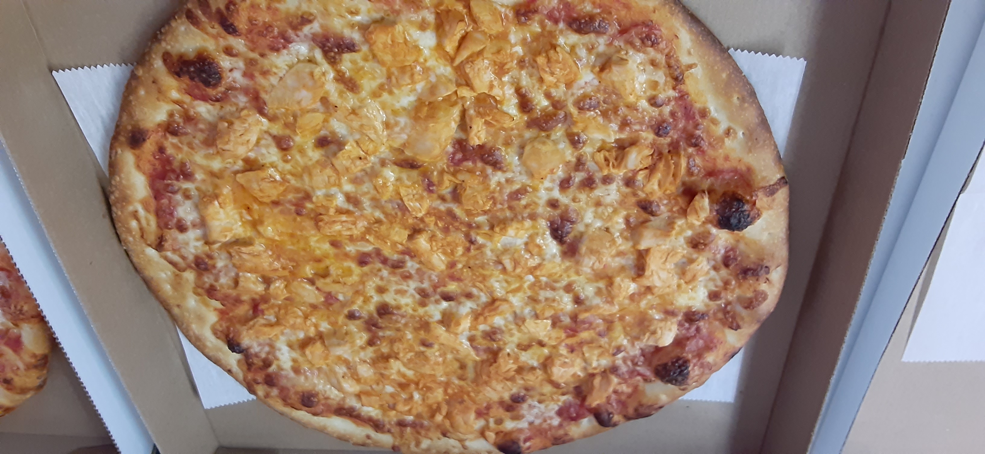 Order Buffalo chicken  food online from Baba Pizza store, Prospect Park on bringmethat.com