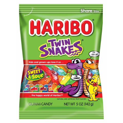Order Haribo Twin Snakes 5oz food online from 7-Eleven store, Arlington on bringmethat.com
