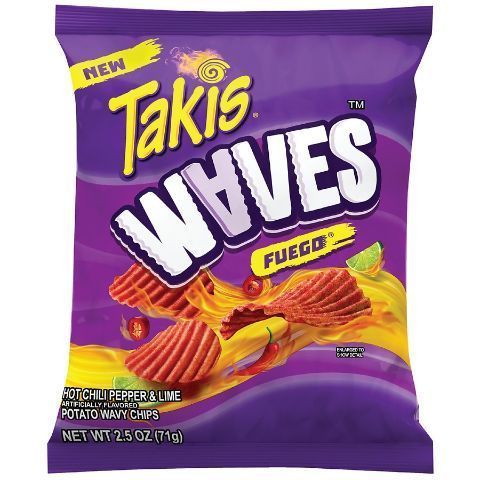 Order Takis Fuego Waves 2.5oz food online from 7-Eleven store, Natick on bringmethat.com