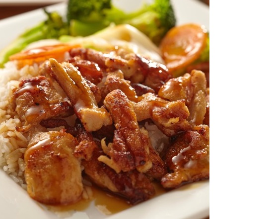 Order 6, Chicken and Beef Teriyaki Combo food online from Little Tokyo store, Raleigh on bringmethat.com