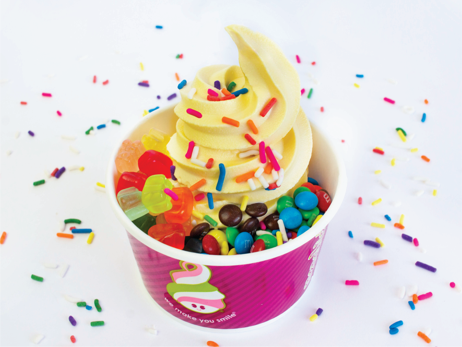 Order Small Cup food online from Menchie Frozen Yogurt store, Newport Coast on bringmethat.com