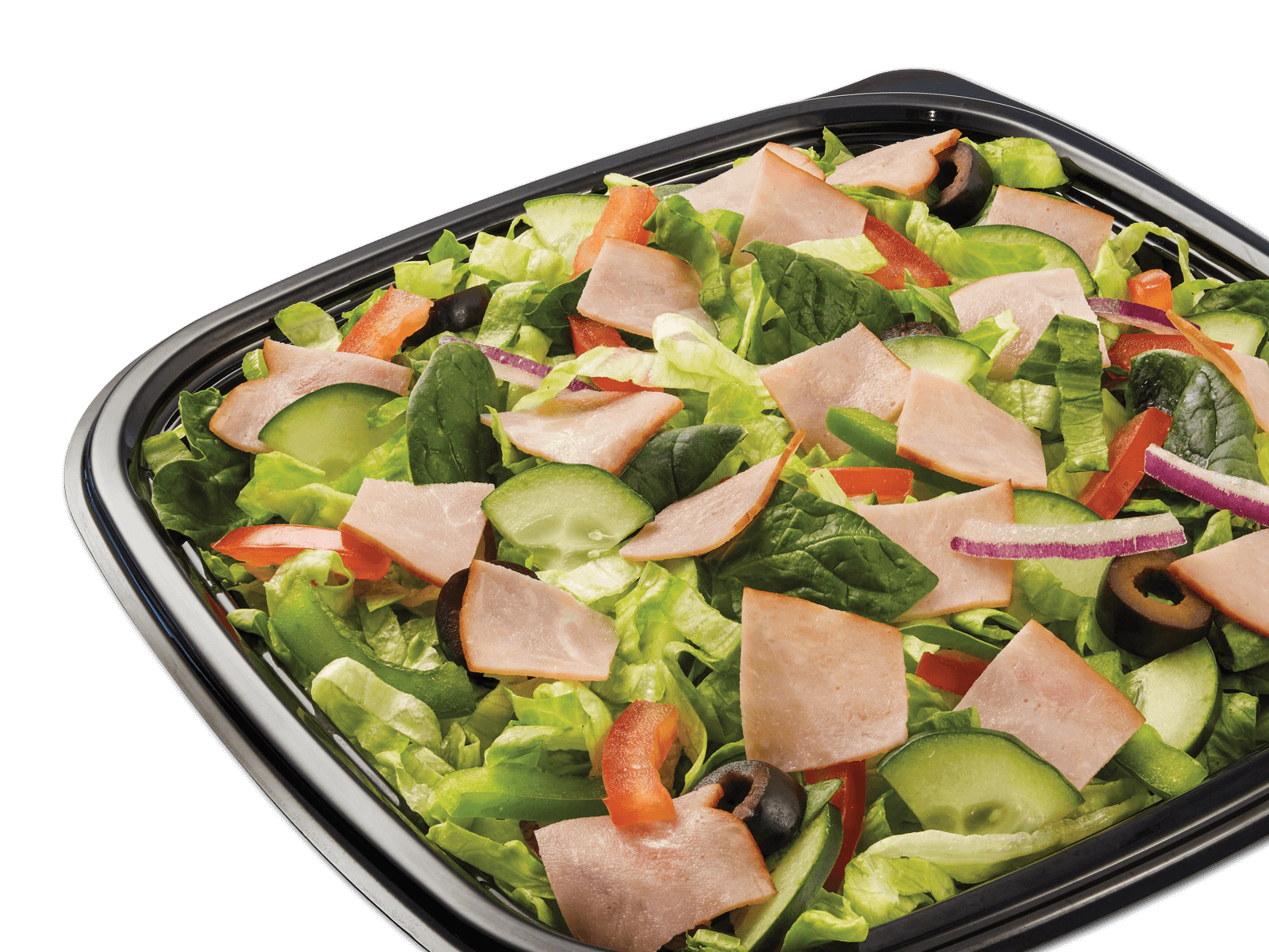 Order Black Forest Ham Chopped Salad food online from Subway Merrick-Blvd store, Queens on bringmethat.com