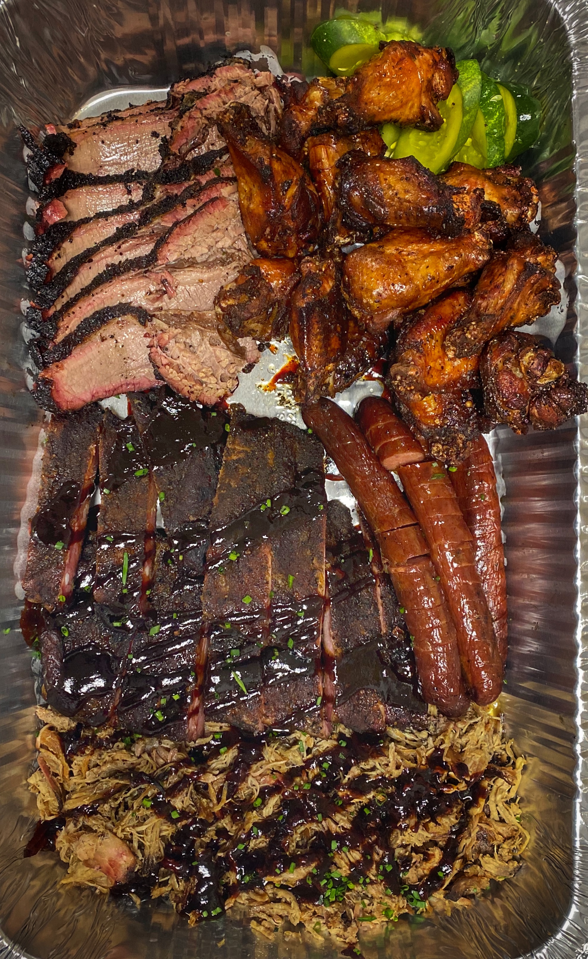 Order Party Platter  food online from Great Northern Bbq store, Providence on bringmethat.com