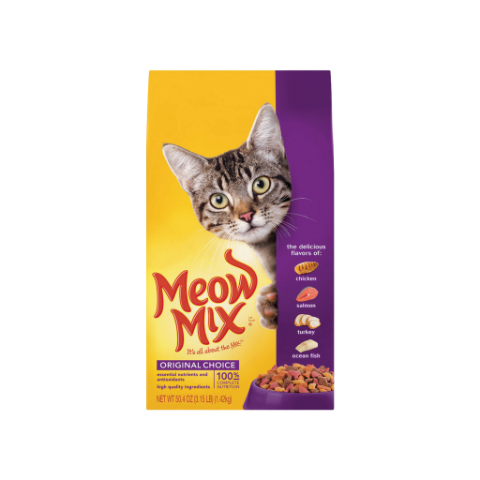Order Meow Mix Original 3.15lb food online from 7-Eleven store, Arlington on bringmethat.com