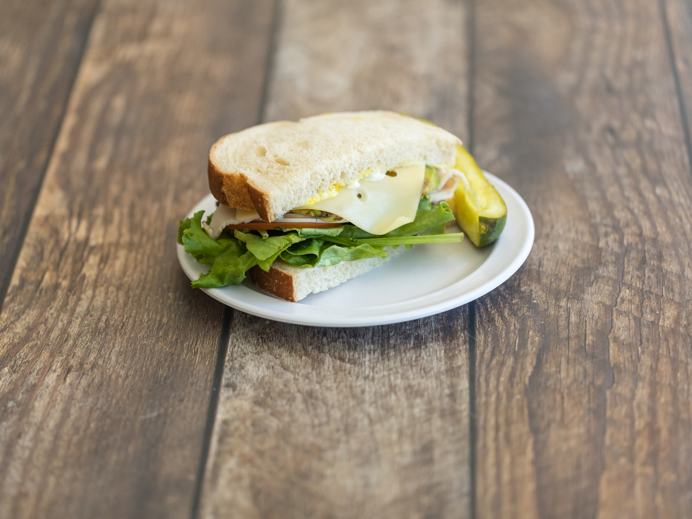 Order 1. Turkey Supreme Sandwich food online from Uptown Delight store, San Diego on bringmethat.com