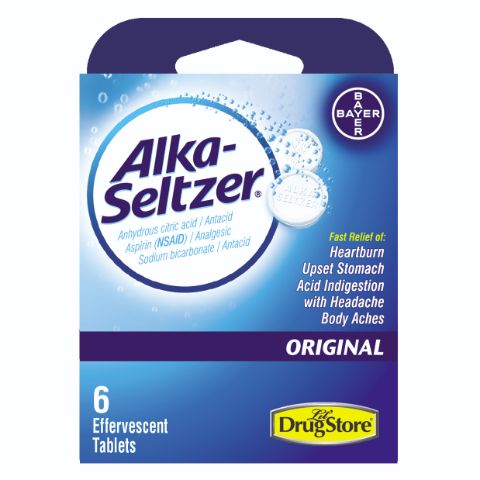 Order Alka Seltzer Tablets 6 Count food online from 7-Eleven store, Lynchburg on bringmethat.com