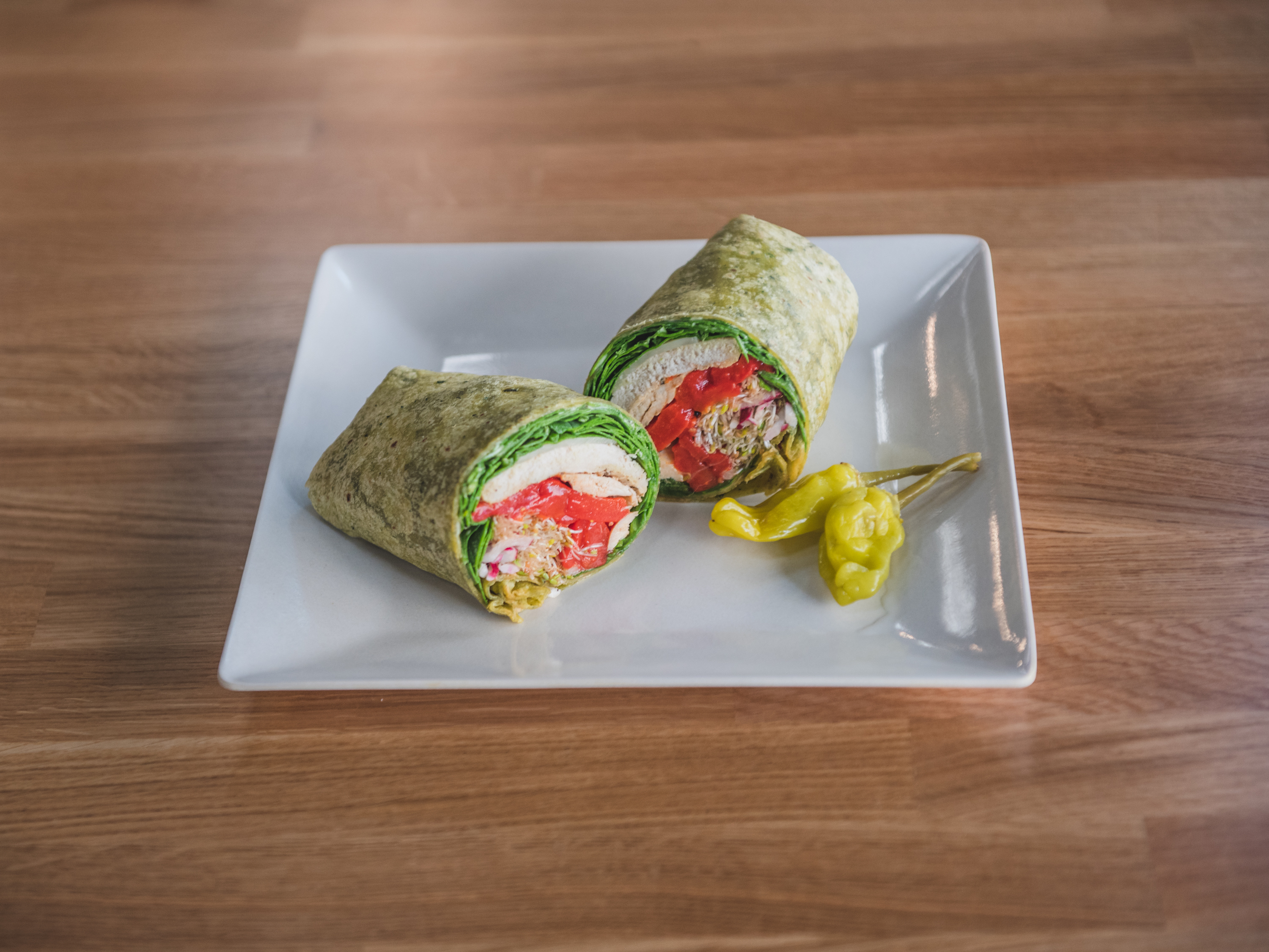 Order Roasted Pepper Chicken food online from Eatgud Cafe store, Los Angeles on bringmethat.com