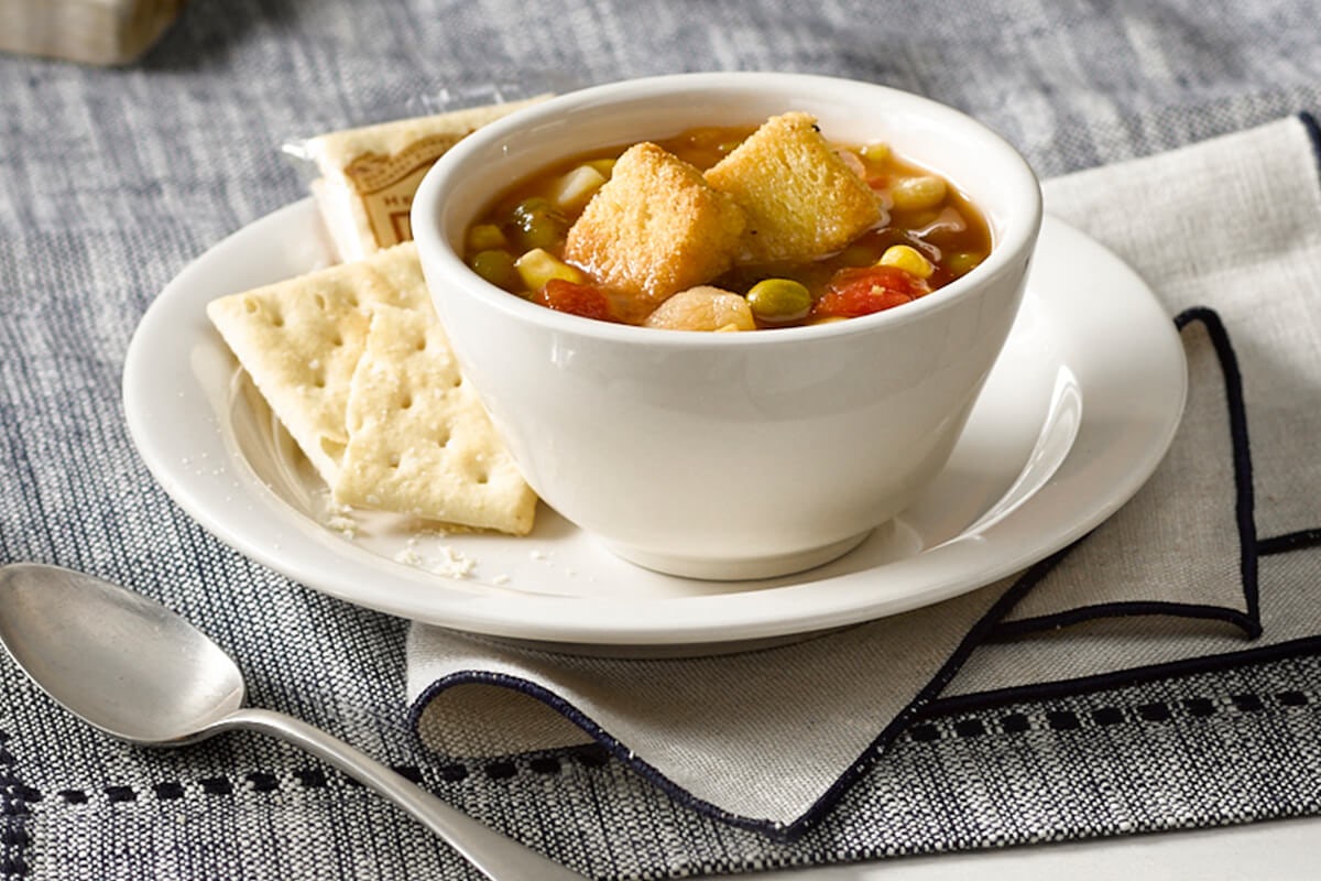 Order Vegetable Soup food online from Cracker Barrel store, Rochester on bringmethat.com