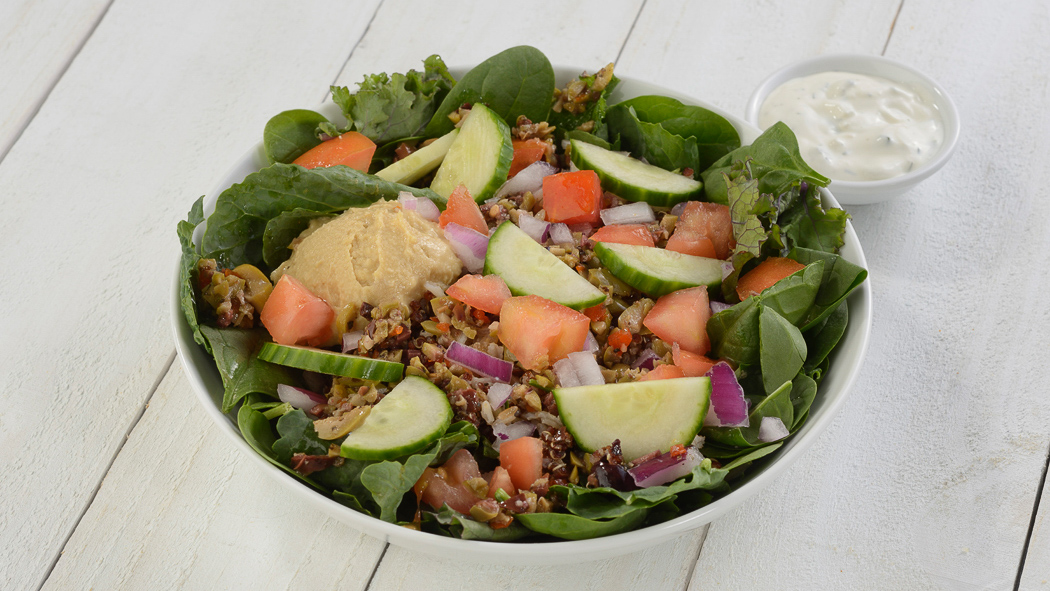 Order Greek Bowl food online from Nature's Table- Tower Place store, Tampa on bringmethat.com