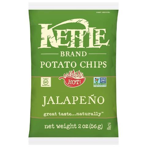 Order Kettle Potato Chips Jalapeno 2oz food online from 7-Eleven store, Arlington on bringmethat.com