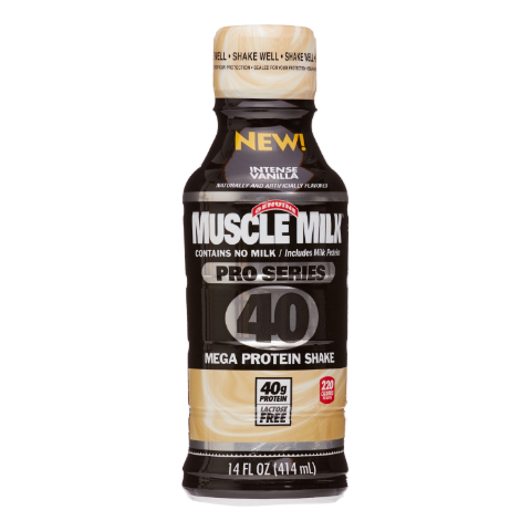 Order Muscle Milk Pro Series Protein Shake, Intense Vanilla 14oz food online from 7-Eleven store, Wakefield on bringmethat.com