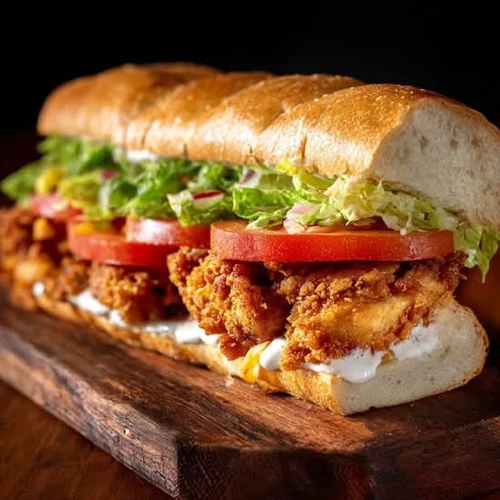 Crispy Chicken Sandwich from TASTY PASTA PIZZA &GRILL