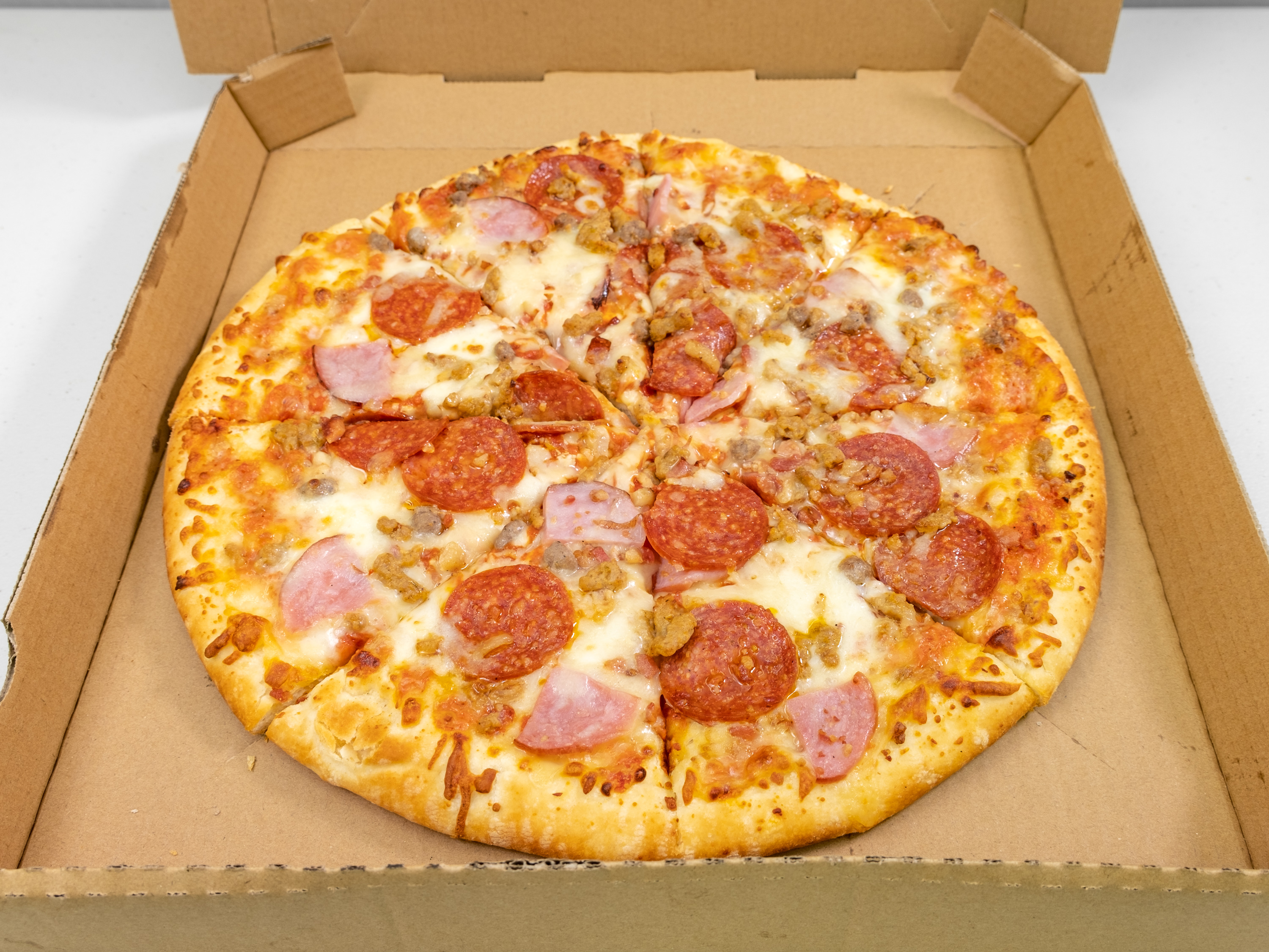 Order Large Pizza - Extreme Meat food online from Circle K And Liquors store, Fontana on bringmethat.com