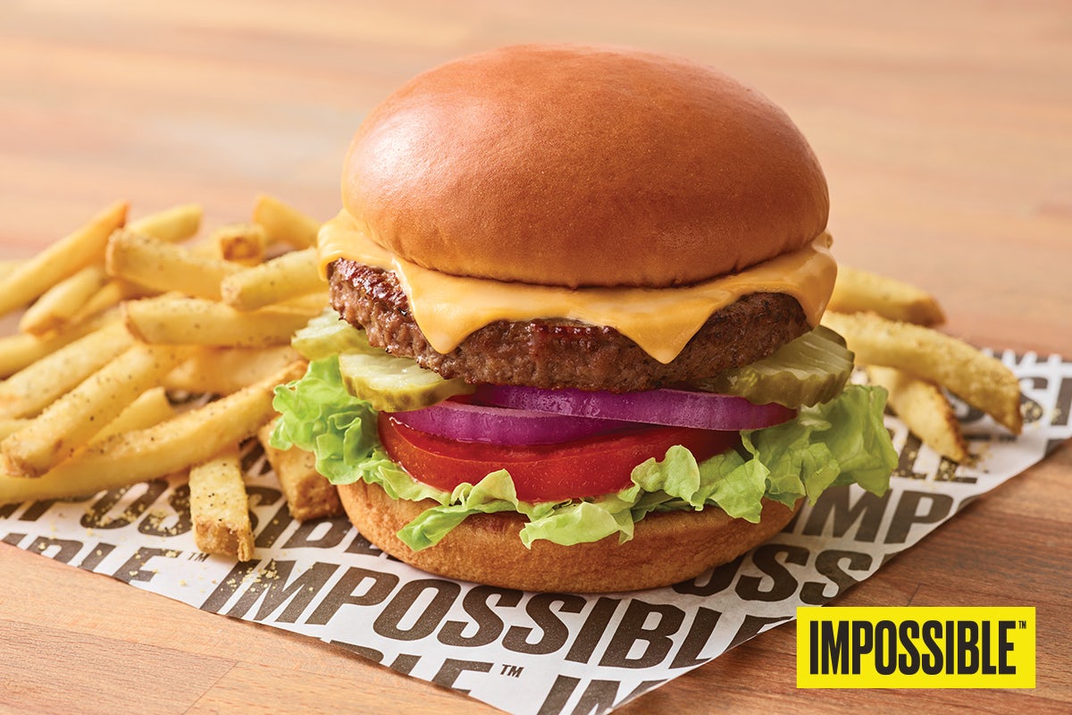 Order Impossible™ Cheeseburger food online from Applebee's store, Royersford on bringmethat.com