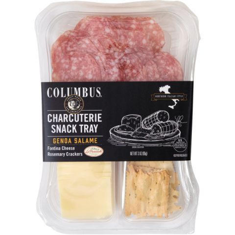 Order Columbus Craft Meats Charcuterie Snack Tray Genoa Salame food online from 7-Eleven store, Arlington on bringmethat.com