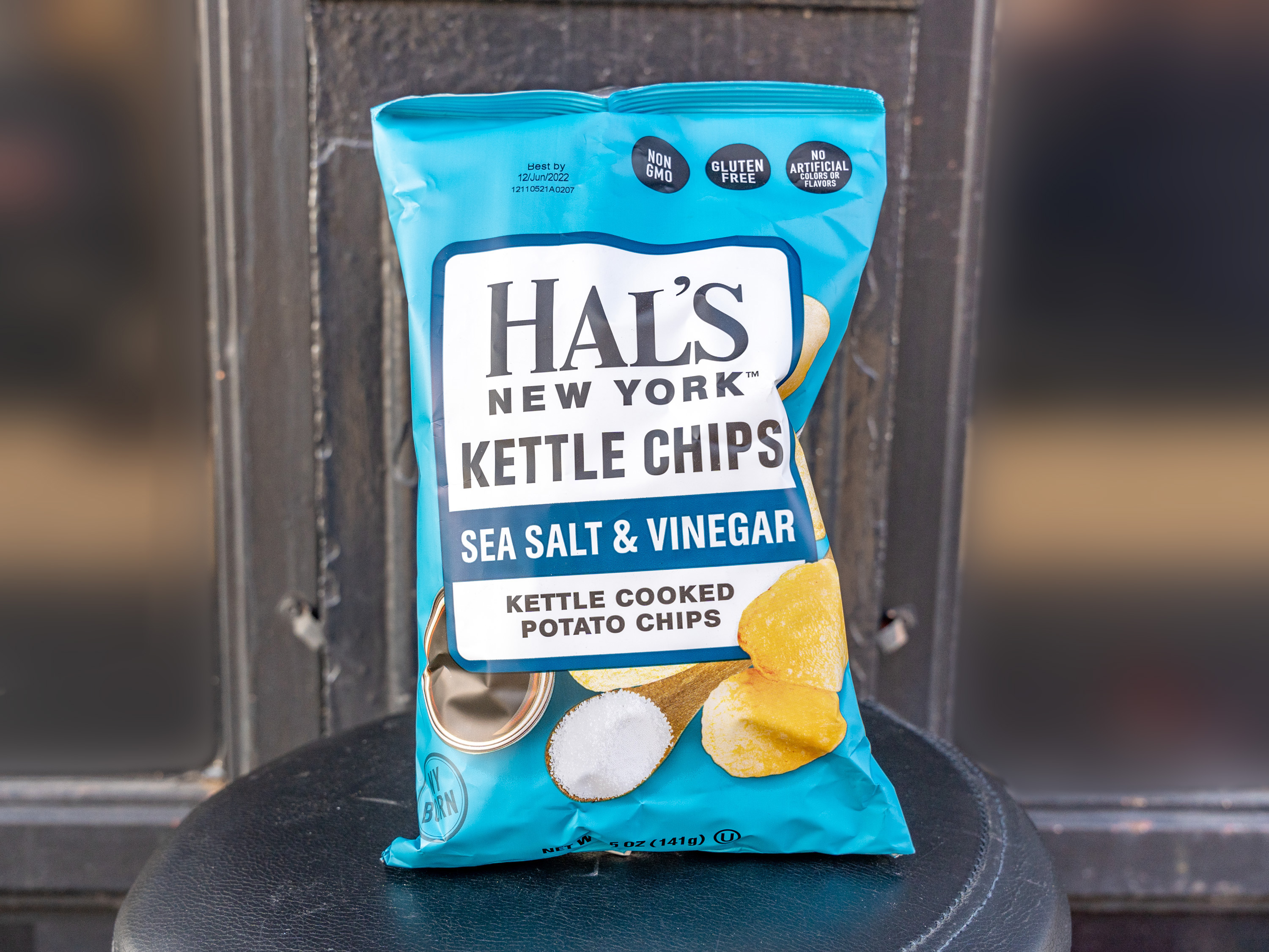 Order hals new york kettle chips sea salt & vinegar food online from Grocery Shopping Center store, Brooklyn on bringmethat.com