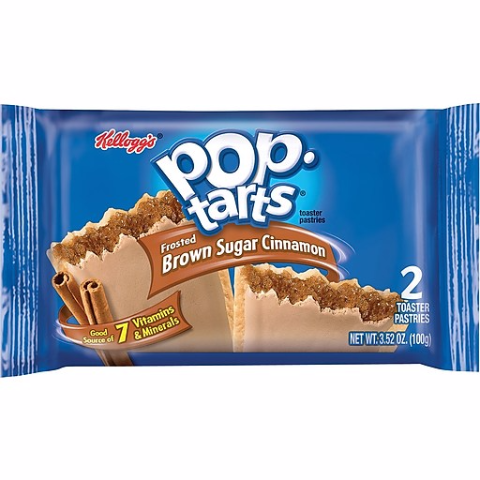 Order Kellogg's PopTart Frosted Brown Sugar 3.52oz food online from 7-Eleven store, Wakefield on bringmethat.com