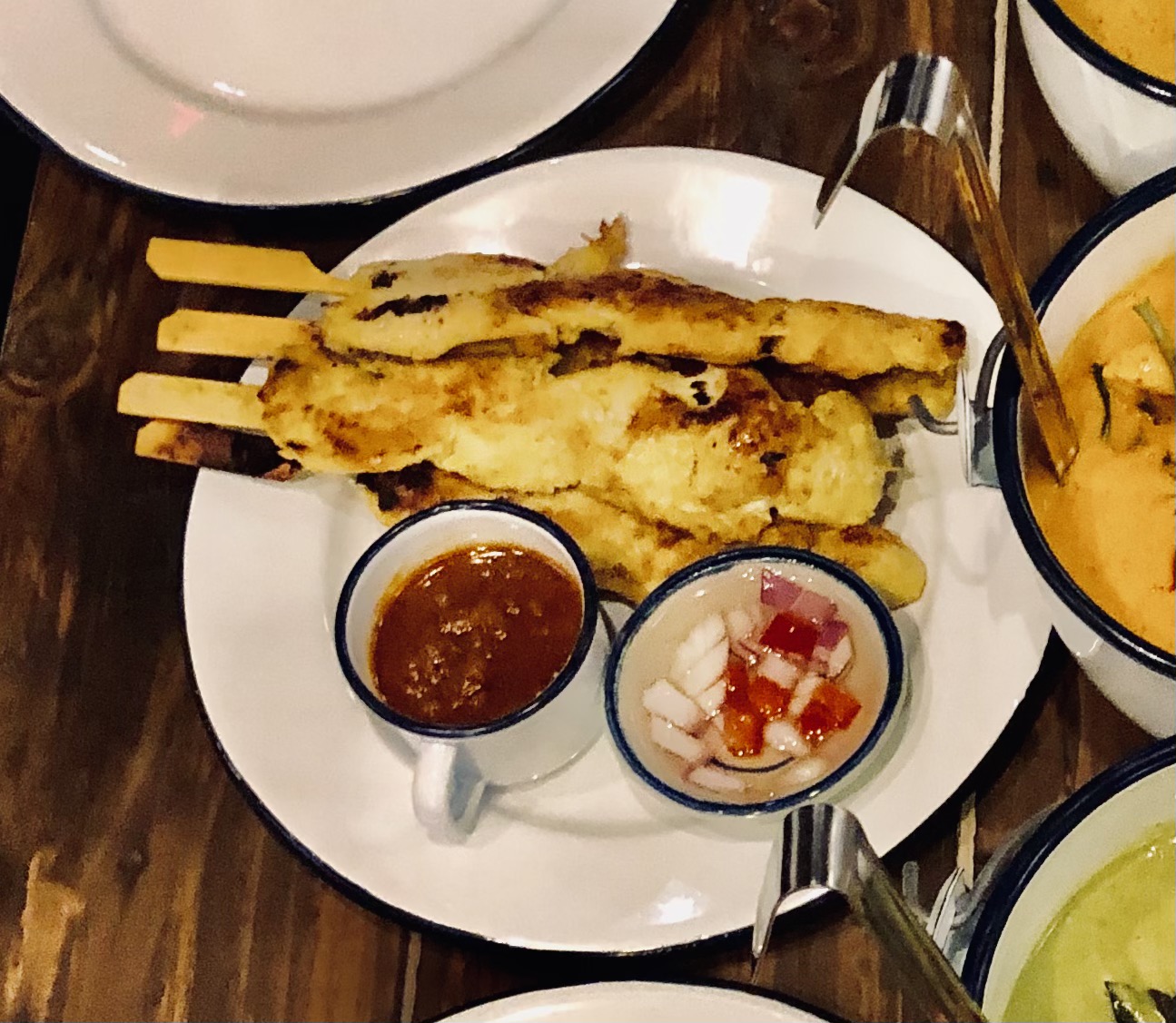 Order Chicken Satay food online from Be More Thai store, Baltimore on bringmethat.com