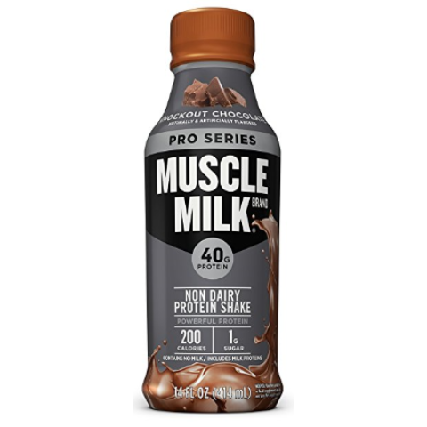 Order Muscle Milk Pro Series Protein Shake, Knockout Chocolate 14oz food online from 7-Eleven store, Wakefield on bringmethat.com