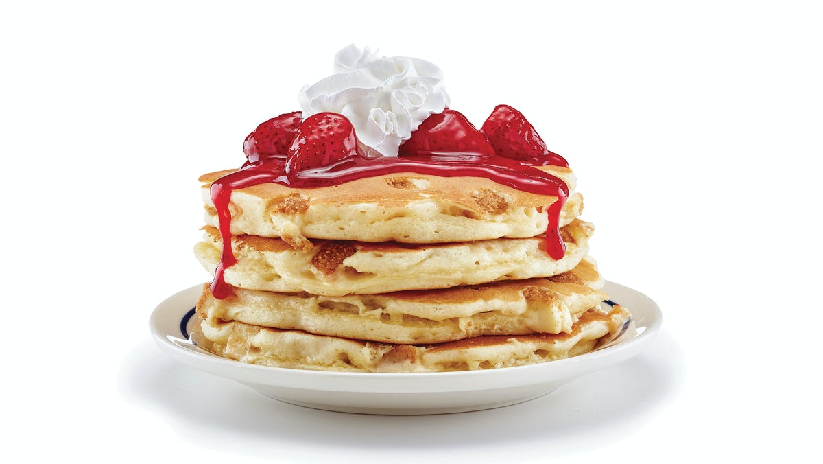 Order New York Cheesecake Pancakes food online from Ihop store, New Bern on bringmethat.com