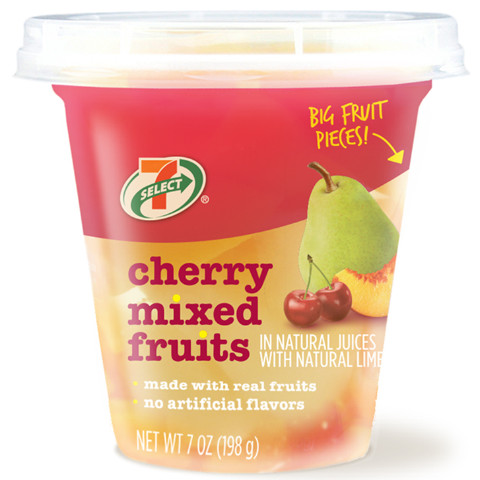 Order 7-Select Cherry Mixed Fruits food online from 7-Eleven store, Bellflower on bringmethat.com