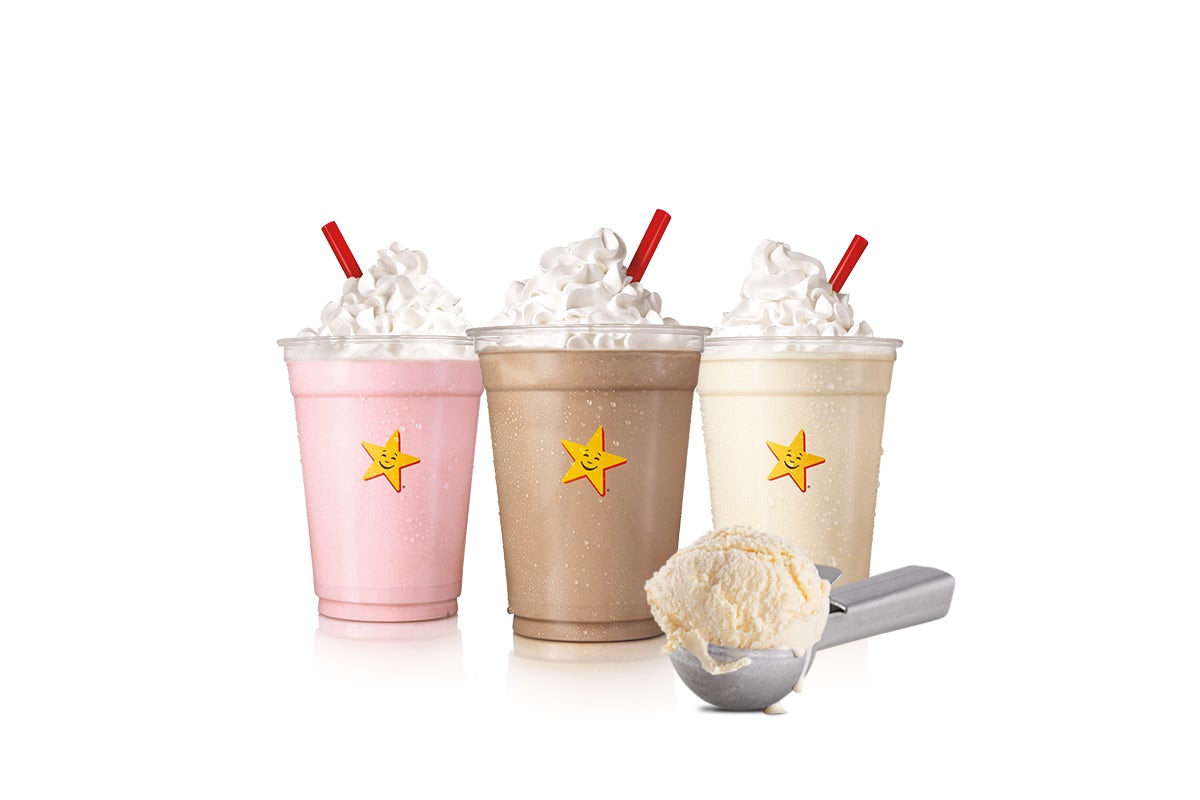 Order Hand-Scooped Ice-Cream Shakes™ food online from Carl's Jr. store, Phoenix on bringmethat.com