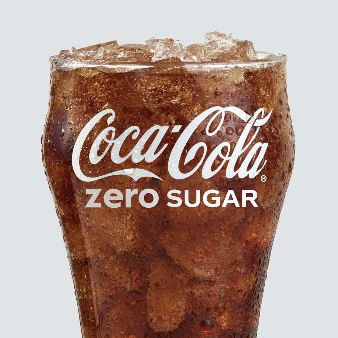 Order Coca-Cola® Zero Sugar food online from Wendy store, Los Banos on bringmethat.com