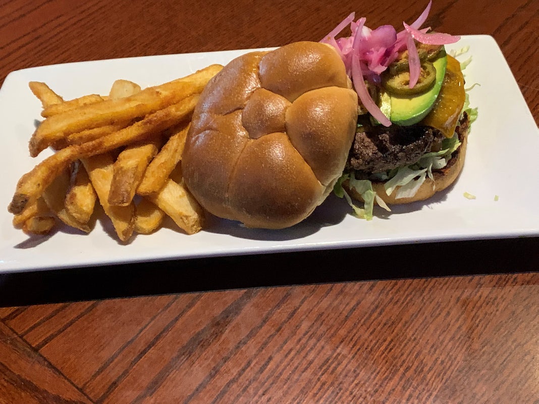 Order Southwest Burger* food online from Carolina Ale House store, Wake Forest on bringmethat.com