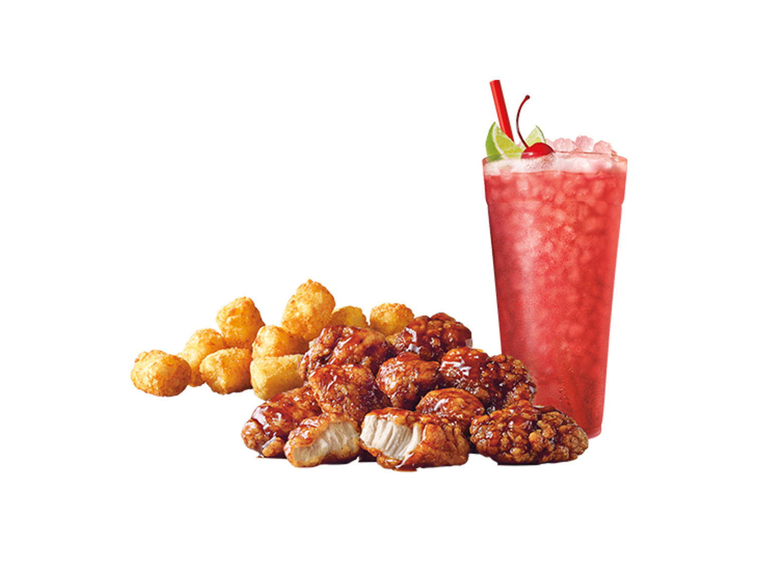 Order Honey BBQ Sauced Jumbo Popcorn Chicken® Combo food online from Sonic store, Menifee on bringmethat.com