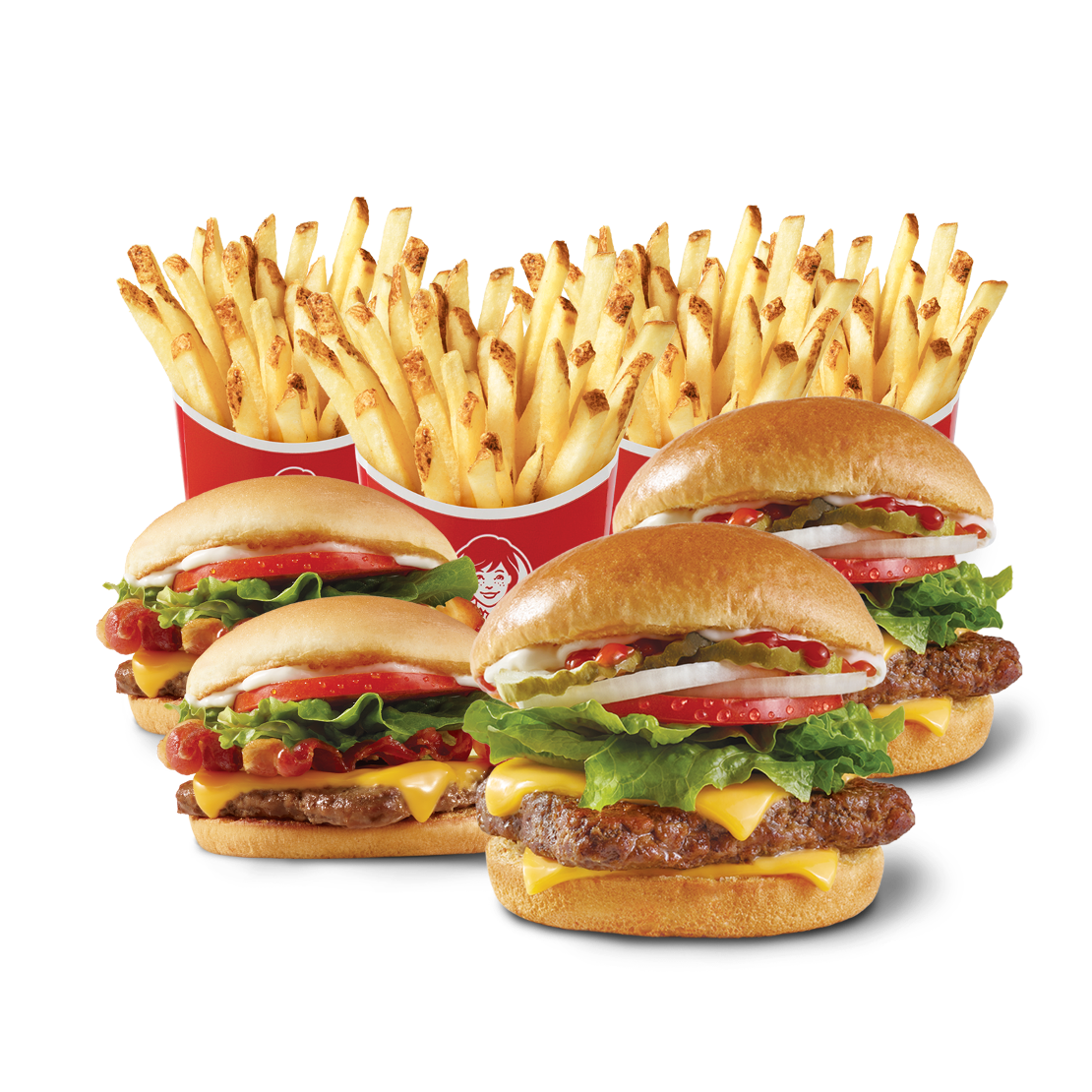 Order Feed Your Crew Single food online from Wendy's store, Youngstown on bringmethat.com