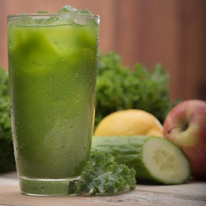 Order Kale Cooler Juice food online from Stacks store, Tinley Park on bringmethat.com
