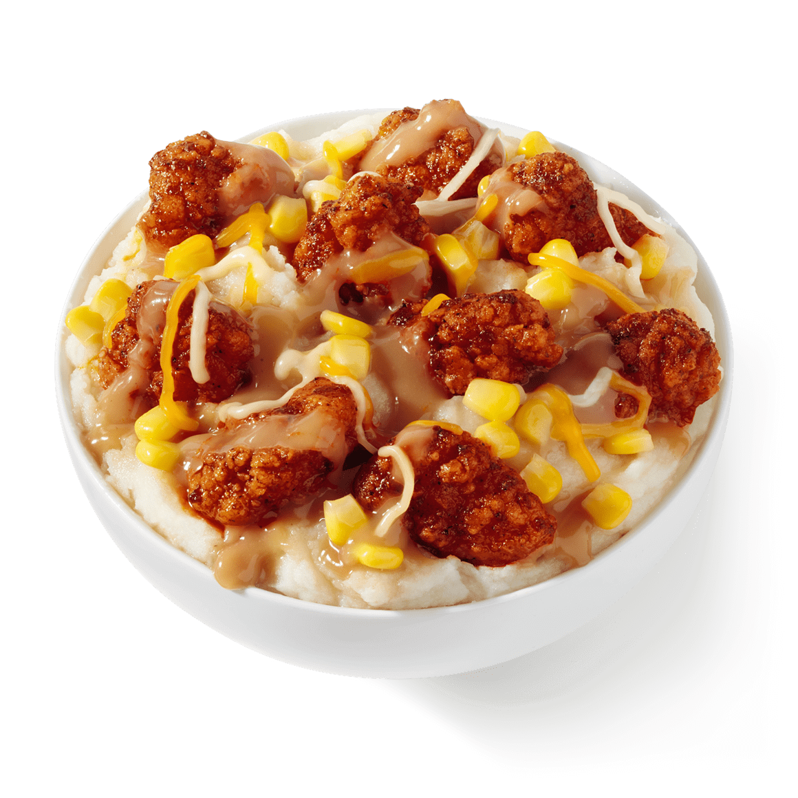 Order Spicy Famous Bowl food online from KFC store, Burleson on bringmethat.com