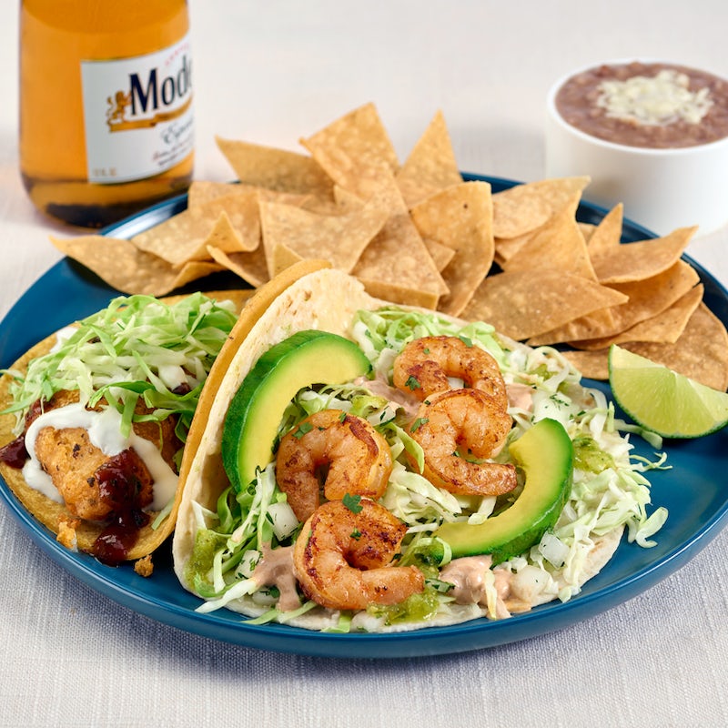 Order Two Taco Tasting Plate food online from Rubio's store, Chandler on bringmethat.com