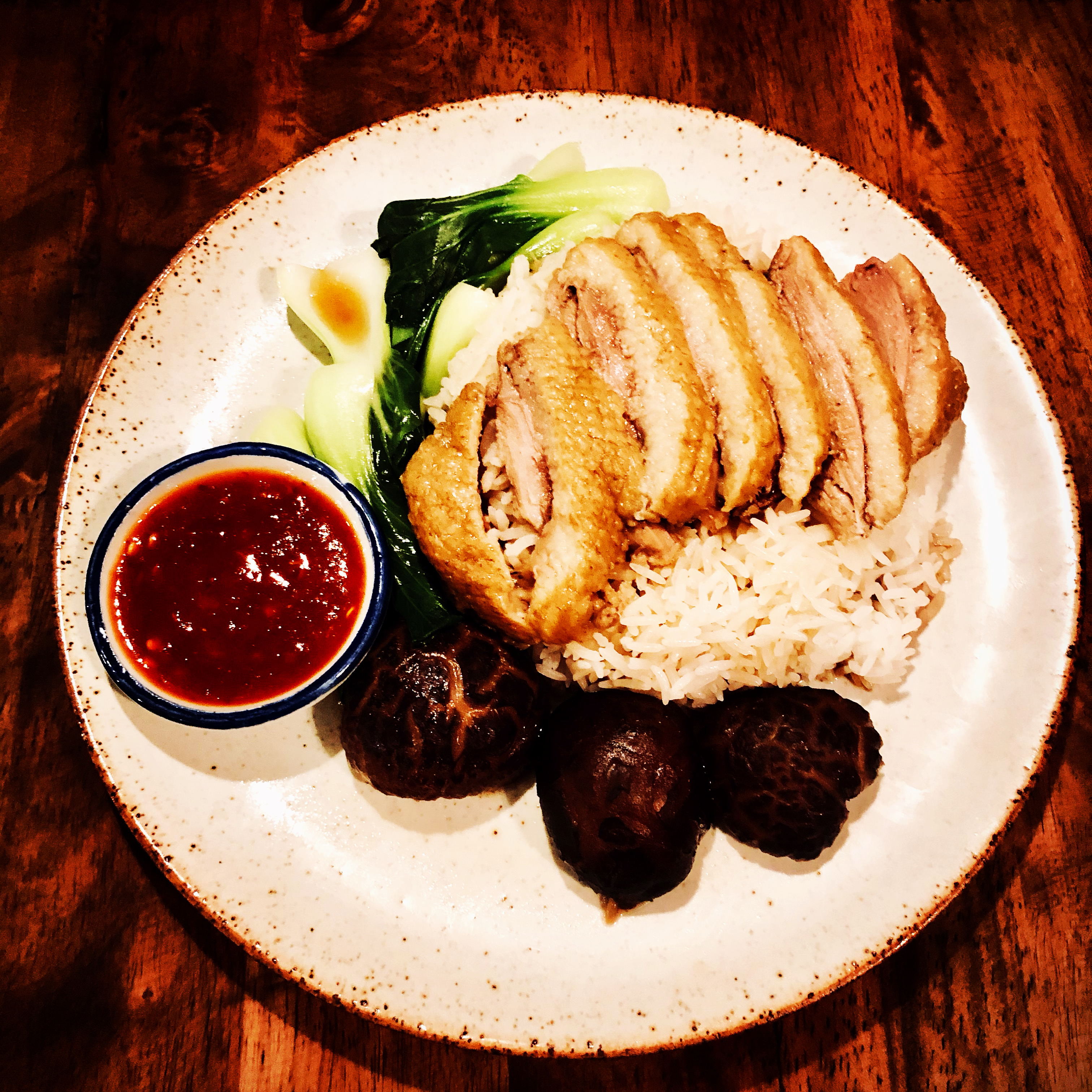 Order Duck on Rice Plate food online from Be More Thai store, Baltimore on bringmethat.com