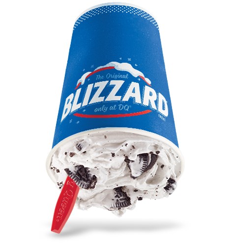 Order OREO® Cookies Blizzard® Treat		 food online from Dairy Queen store, Charlotte on bringmethat.com