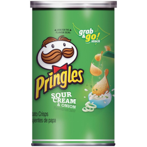 Order Pringles Sour Cream & Onion 2.3oz food online from 7-Eleven store, Bellflower on bringmethat.com