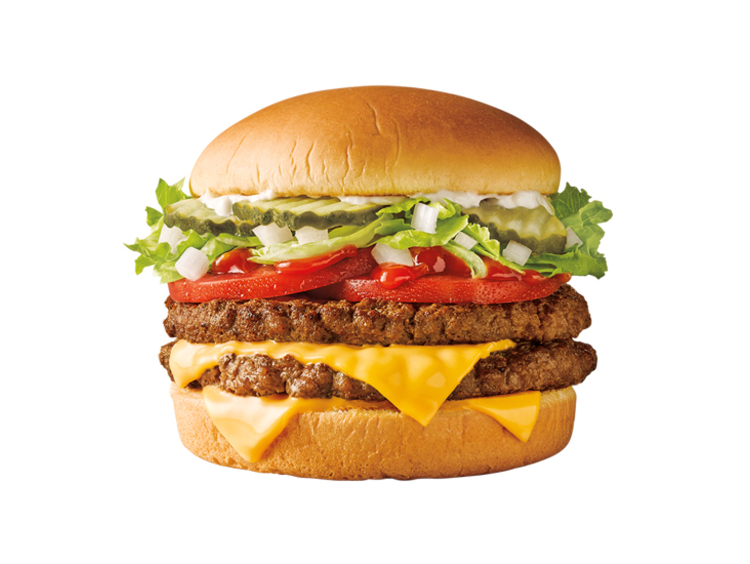 Order SuperSONIC® Double Cheeseburger food online from Sonic store, Menifee on bringmethat.com