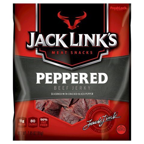 Order Jack Links Peppered Jerky 3.25oz food online from 7-Eleven store, Bellflower on bringmethat.com
