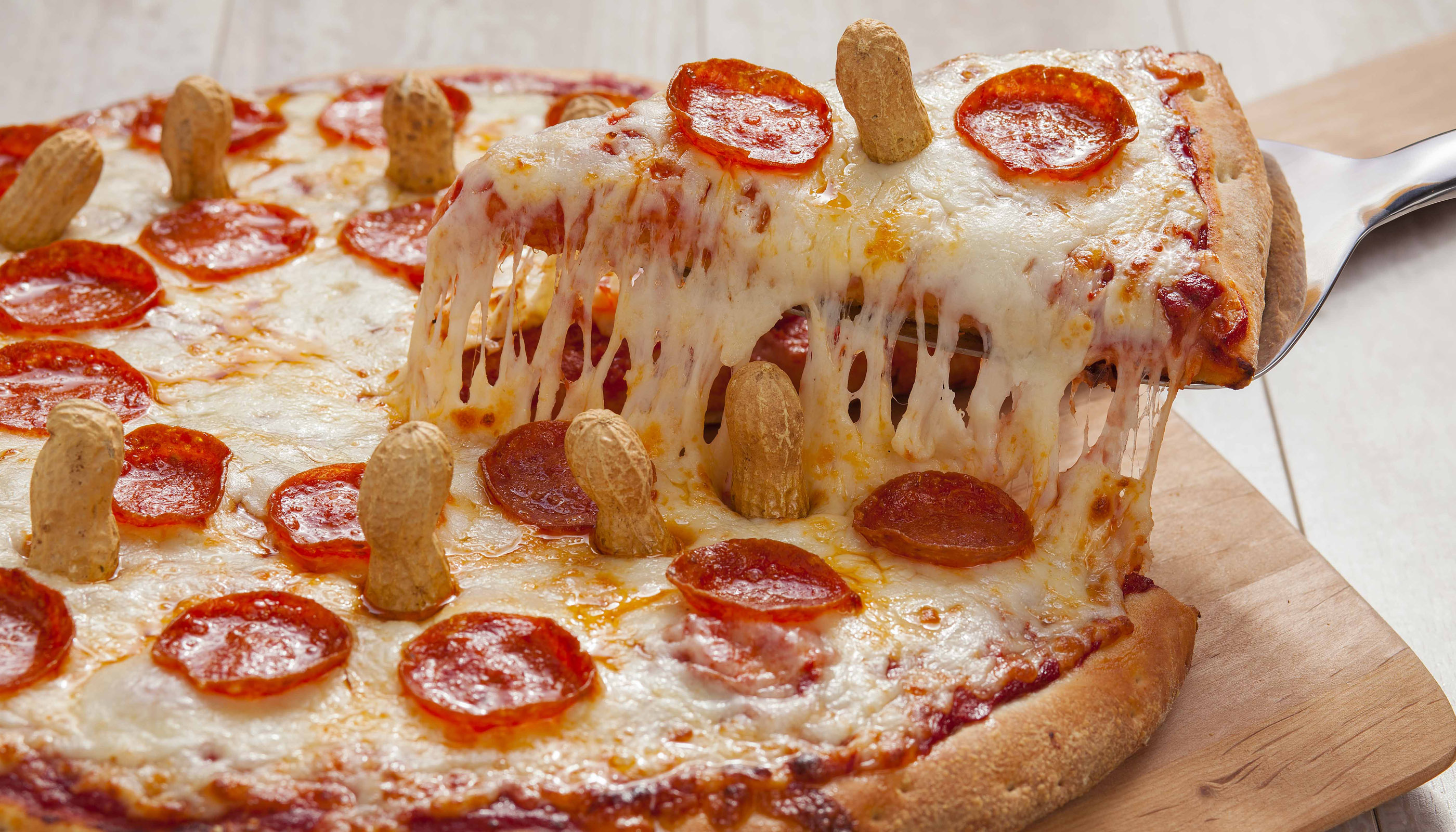 Order Large Peanut Butter Pizza - John's Signature food online from John Incredible Pizza store, Buena Park on bringmethat.com