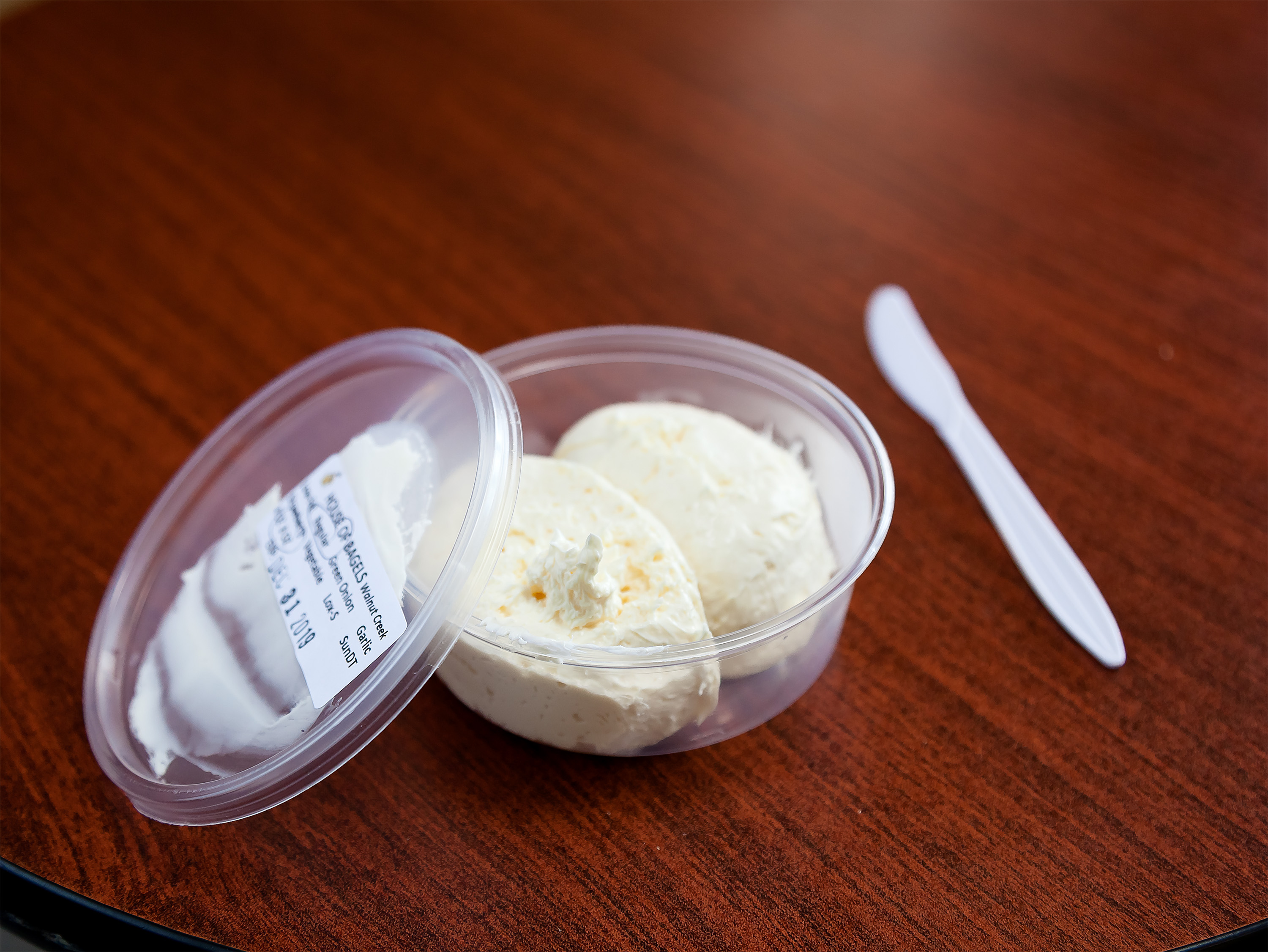 Order 8 oz. Whipped Cream Cheese food online from House Of Bagels store, Walnut Creek on bringmethat.com