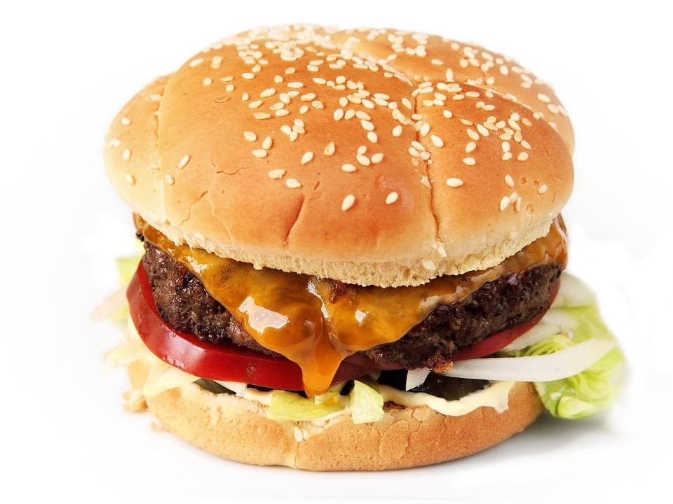 Order Cheeseburger food online from Afro Deli store, Saint Paul on bringmethat.com