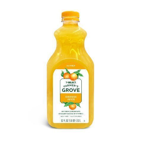 Order 7 Select Farmers Grove Orange Juice 52oz food online from 7-Eleven store, Arlington on bringmethat.com