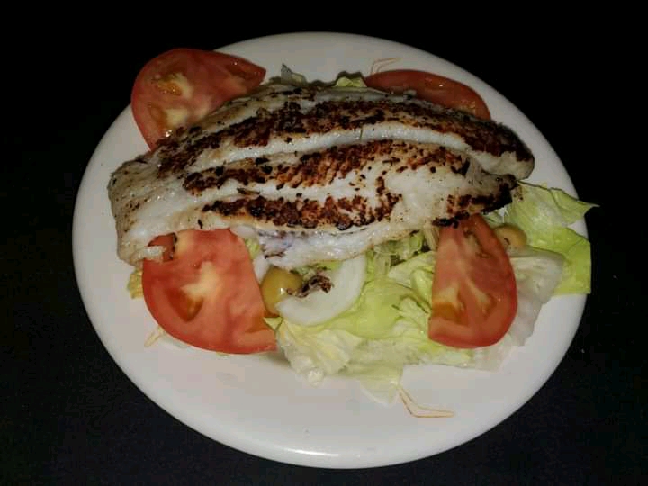 Order Ensalada de Pescado food online from La Teresita Restaurant store, Pinellas Park on bringmethat.com