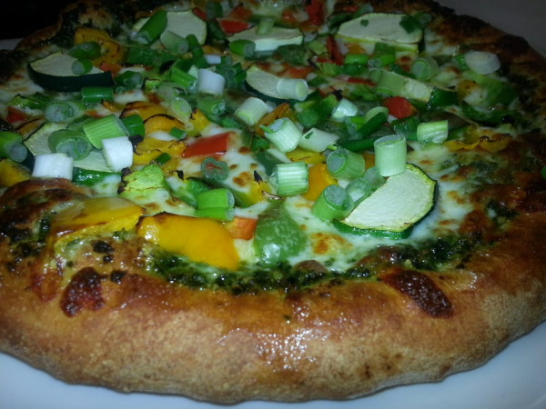 Order Pesto Chicken Pizza food online from Citrus on Sunset #2 store, West Hollywood on bringmethat.com