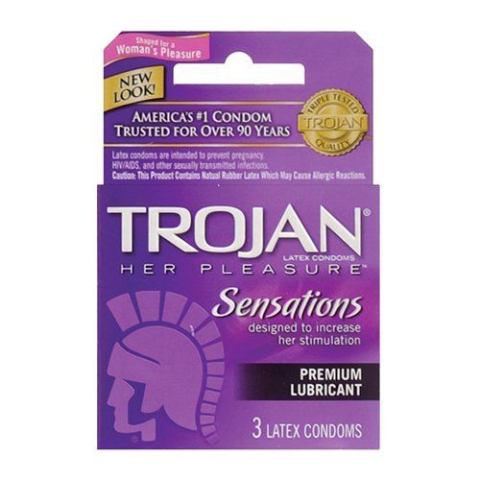 Order Trojan Her Pleasure Condom 3 Pack food online from 7-Eleven store, Natick on bringmethat.com