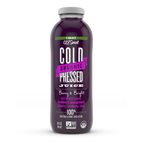 Order 7-Select Organic Cold Pressed Berry and Bright 14oz food online from 7-Eleven store, Lynchburg on bringmethat.com