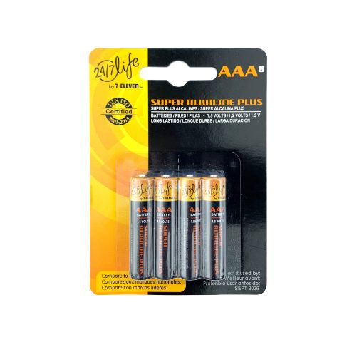 Order 7-Eleven AAA Batteries 8 Count food online from 7-Eleven store, Lynchburg on bringmethat.com